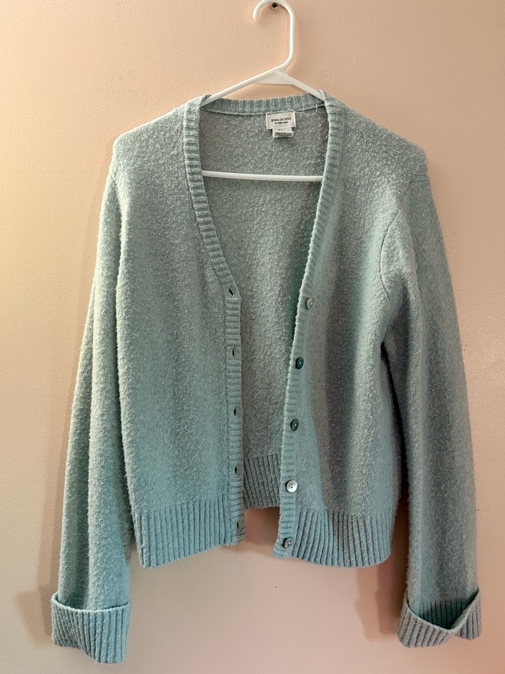 Super Soft Fuzzy Knit Cardigan